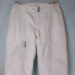 Columbia Bugaboo Omni-Tech Waterproof Breathable White Snow Ski Pants Sz S
